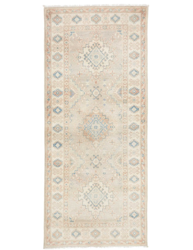 Rug Kazak Afghanistan 84x194 Sand Beige Terraco