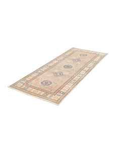 Tappeto Kazak Afghanistan 86x198 Beige Grigio C 2
