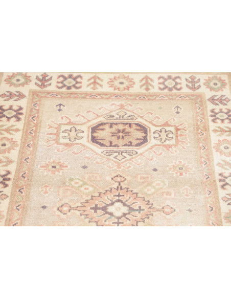 Tappeto Kazak Afghanistan 83x193 Grigio Beige C