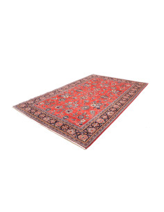 Rug Sarough Persia 207x310 Coral Red Navy Blue 2