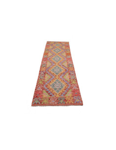 Rug Kilim Afghanistan 75x249 Peach Orange Paste 2