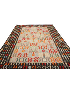 Rug Kilim Afghanistan 259x342 Beige Multicolore 2