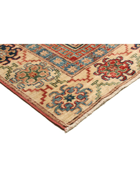 Tappeto Kazak Fine Pakistan 155x246 Rosso Terra