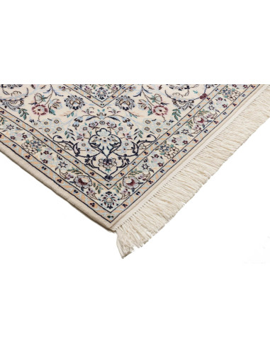 Tappeto Nain 6la Persia 214x305 Blu Notte Crema
