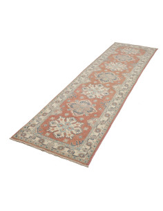 Tappeto Kazak Afghanistan 84x293 Terracotta Cre 2