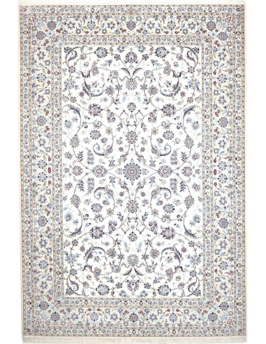 Tappeto Nain 6la Persia 207x304 Avorio Crema Bl