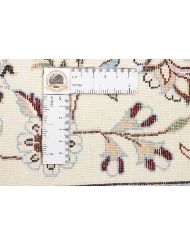 Tappeto Nain 6la Persia 207x304 Avorio Crema Bl