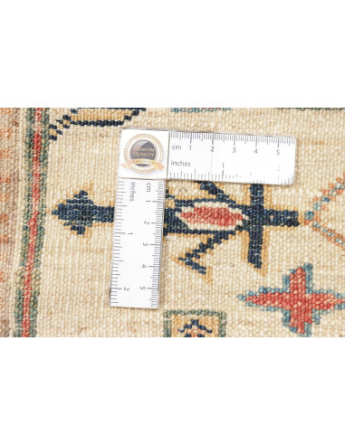 Tappeto Kazak Fine Pakistan 200x300 Rosso Terra