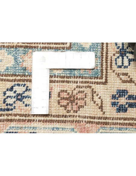 Rug Kazak Fine Pakistan 249x340 Sky Blue Cream