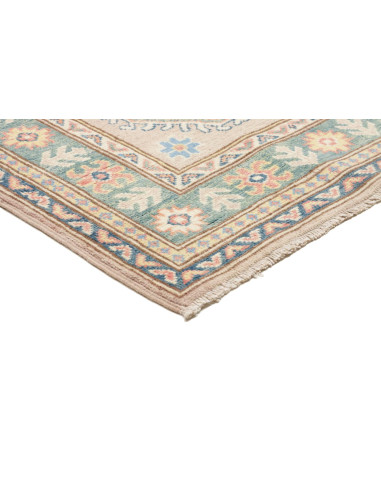 Tappeto Kazak Afghanistan 82x295 Beige Turchese