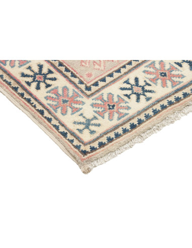 Rug Kazak Afghanistan 60x98 Greige Cream Blue A