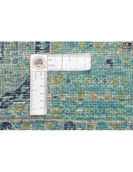 Rug Mamlouk Pakistan 123x179 Teal Gold Deep Blu
