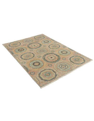 Tappeto Mamlouk Pakistan 123x179 Grigio Beige C