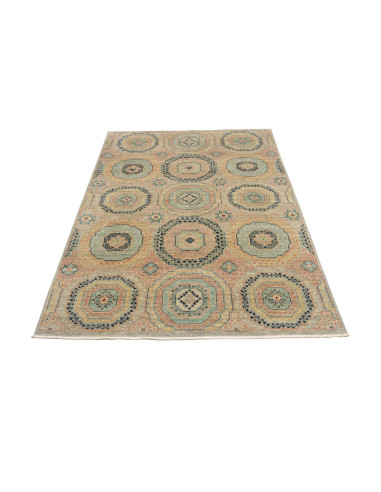 Tappeto Mamlouk Pakistan 123x179 Grigio Beige C