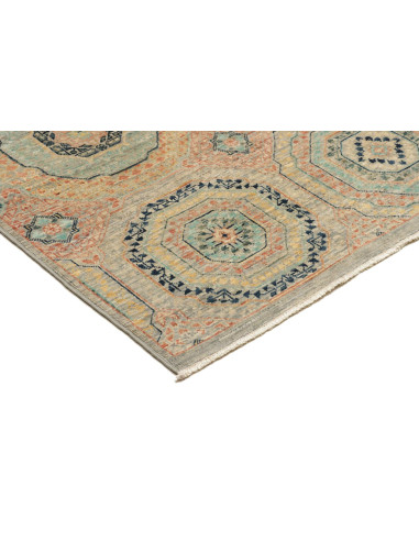 Tappeto Mamlouk Pakistan 123x179 Grigio Beige C