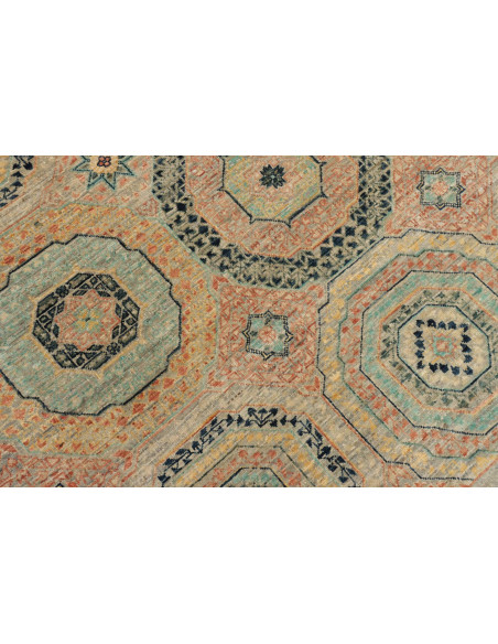 Tappeto Mamlouk Pakistan 123x179 Grigio Beige C