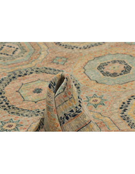 Tappeto Mamlouk Pakistan 123x179 Grigio Beige C