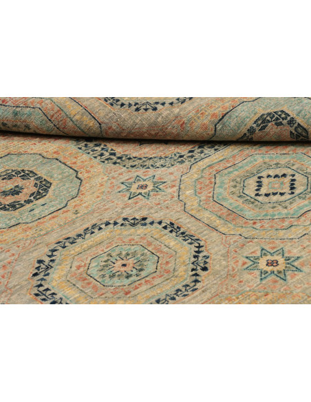 Tappeto Mamlouk Pakistan 123x179 Grigio Beige C