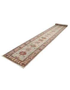 Rug Kazak Fine Pakistan 82x576 Sage Green Borde 2