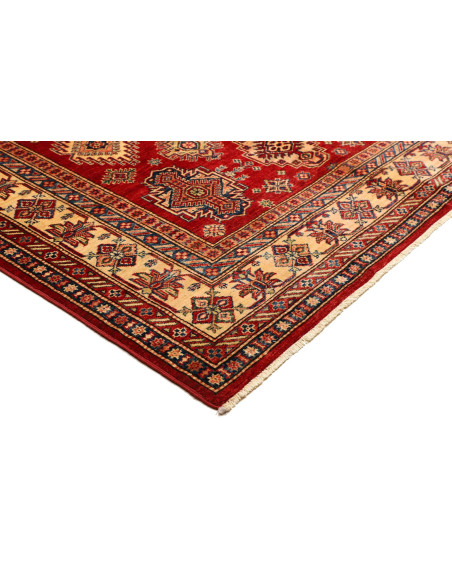 Tappeto Kazak Fine Pakistan 180x250 Rosso Borde