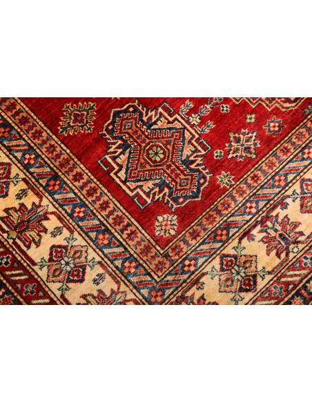 Tappeto Kazak Fine Pakistan 180x250 Rosso Borde