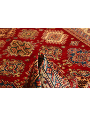 Tappeto Kazak Fine Pakistan 180x250 Rosso Borde