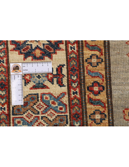 Tappeto Kazak Fine Pakistan 180x250 Rosso Borde