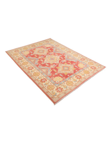 Rug Kazak Afghanistan 150x202 Terracotta Red Cr
