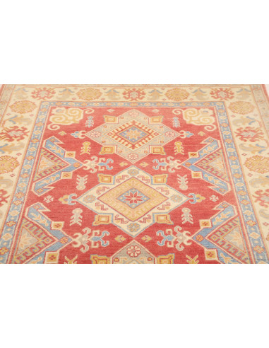 Rug Kazak Afghanistan 150x202 Terracotta Red Cr