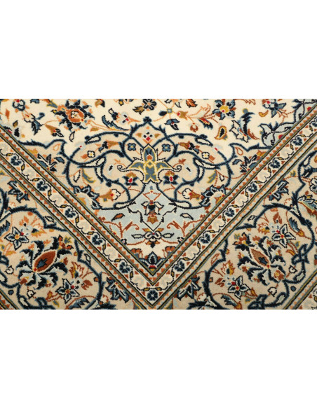 Kashan 200x315 Cm Kashan Persia Hand-carded Wool Cotton