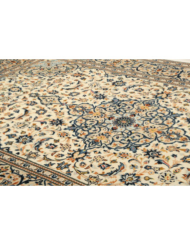 Kashan 200x315 Cm Kashan Persia Hand-carded Wool Cotton