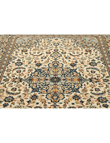 Kashan 200x315 Cm Kashan Persia Hand-carded Wool Cotton