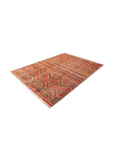 Tappeto Samarkand Pakistan 170x236 Rosso Terrac