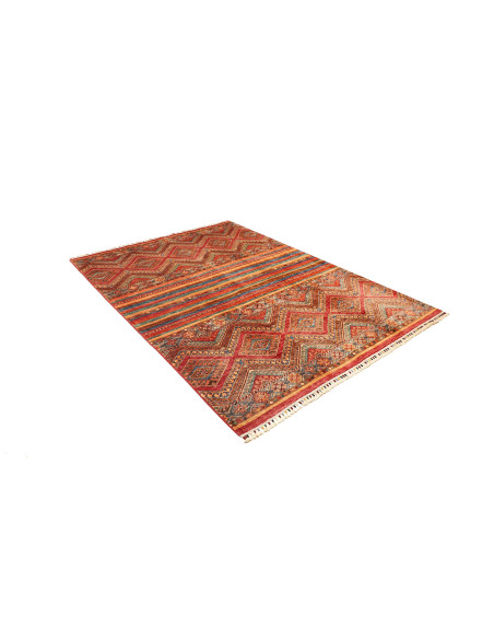 Tappeto Samarkand Pakistan 170x236 Rosso Terrac