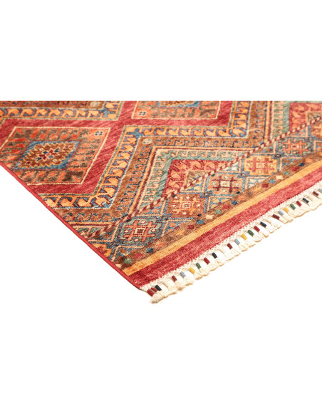 Tappeto Samarkand Pakistan 170x236 Rosso Terrac