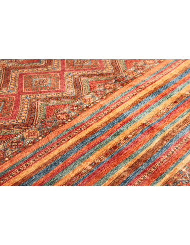 Tappeto Samarkand Pakistan 170x236 Rosso Terrac