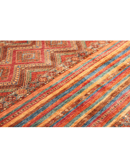 Tappeto Samarkand Pakistan 170x236 Rosso Terrac