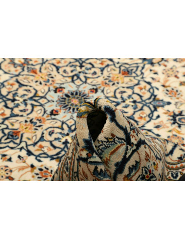 Kashan 200x315 Cm Kashan Persia Hand-carded Wool Cotton