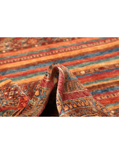 Tappeto Samarkand Pakistan 170x236 Rosso Terrac