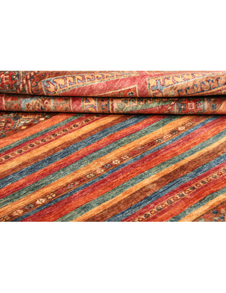 Tappeto Samarkand Pakistan 170x236 Rosso Terrac