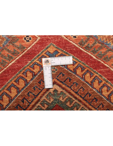 Tappeto Samarkand Pakistan 170x236 Rosso Terrac