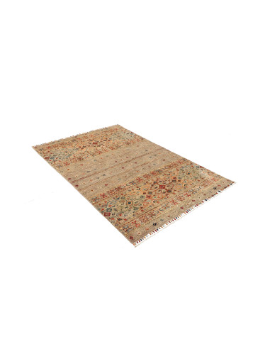 Tappeto Rubin Pakistan 125x184 Beige Ruggine Te