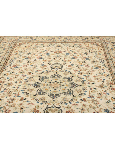 Kashan 200x312 Cm Kashan, Persia, Lana Cardata A Mano,