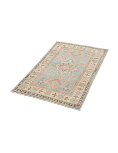 Tappeto Kazak Afghanistan 82x122 Azzurro Tenue 2