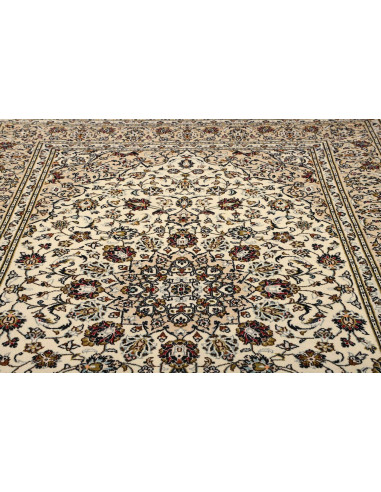 Kashan 190x300 Cm Kashan, Persia, Lana Cardata A Mano,