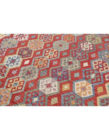 Rug Kilim Afghanistan 414x595 Terracotta Red Cr