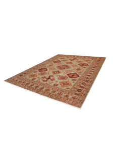 Tappeto Kazak Fine Pakistan 250x310 Verde Salvi 2