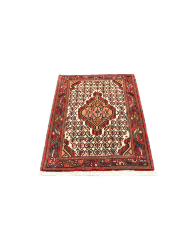 Geometric Cream Red 80x126 Cm