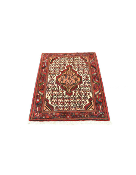 Geometric Cream Red 80x126 Cm