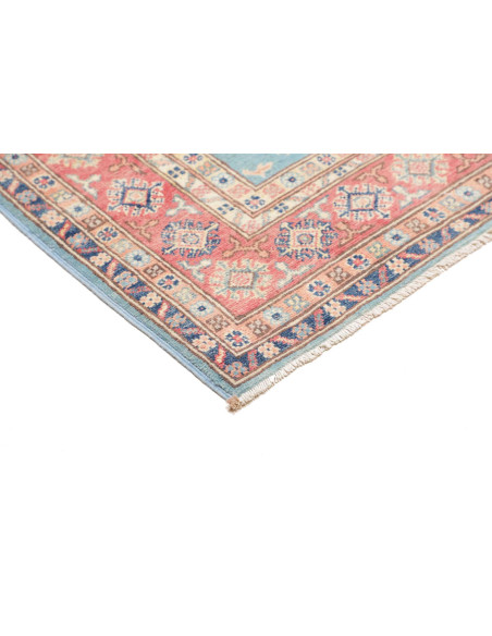 Rug Kazak Afghanistan 121x178 Turquoise Coral D